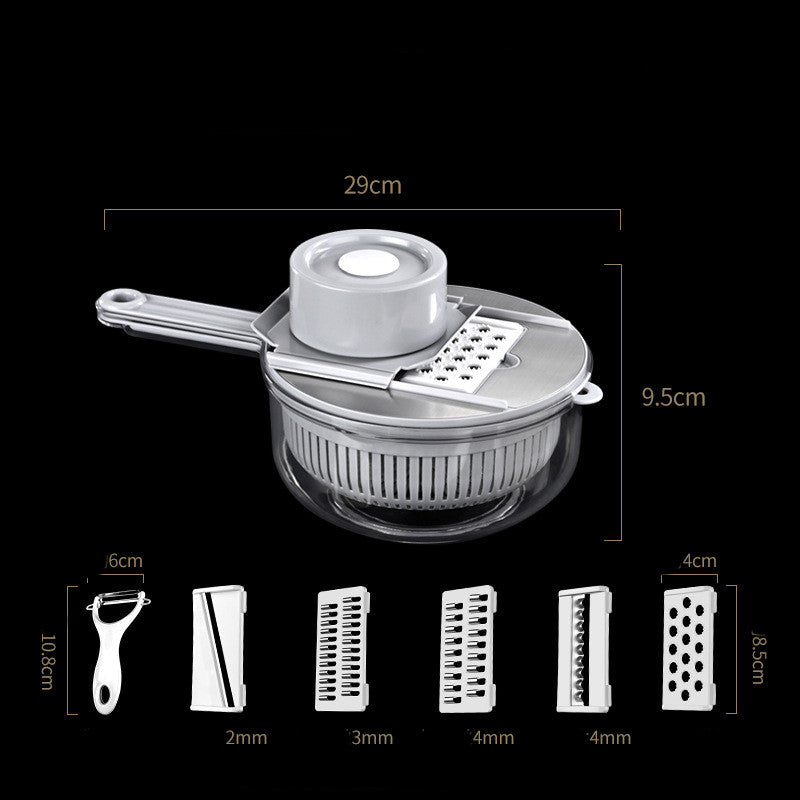 Multifunctional Vegetable Cutter – 8-in-1 Slicer & Kitchen Prep Tool