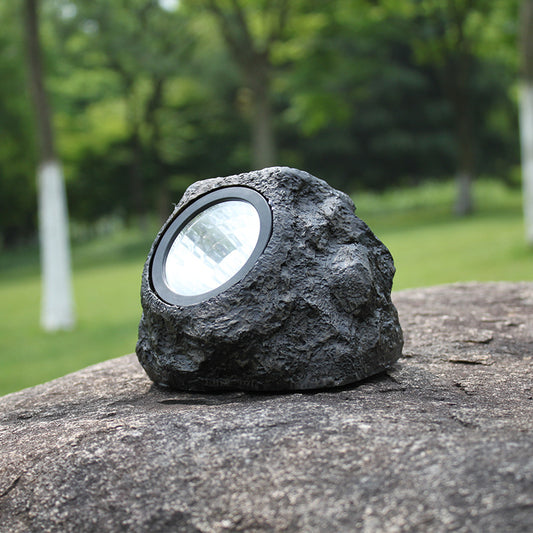 Solar Rock Light – Waterproof Outdoor Garden Path Light for Yard & Landscape Décor