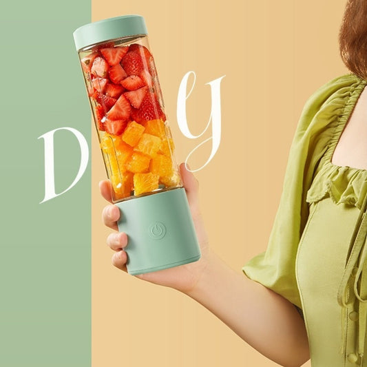 Portable USB Rechargeable Mini Blender – Personal Smoothie & Juice Maker (500ml)