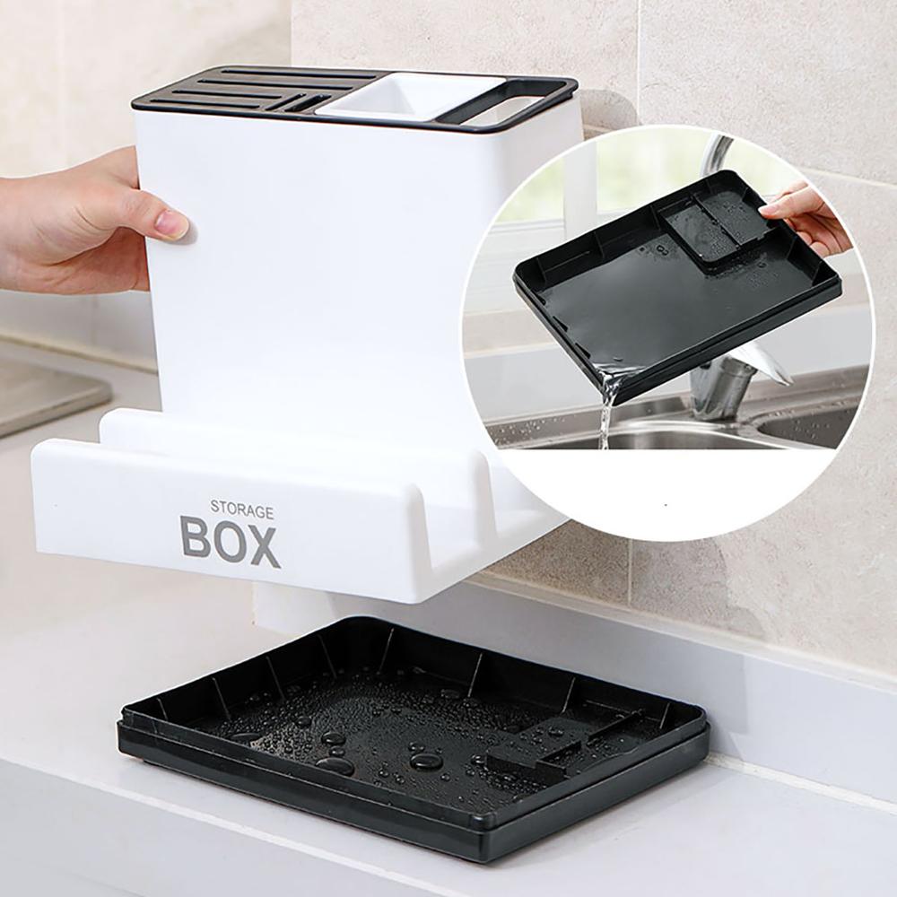 Expandable Kitchen Sink Storage Rack – Multifunctional Drainer Tray Organizer