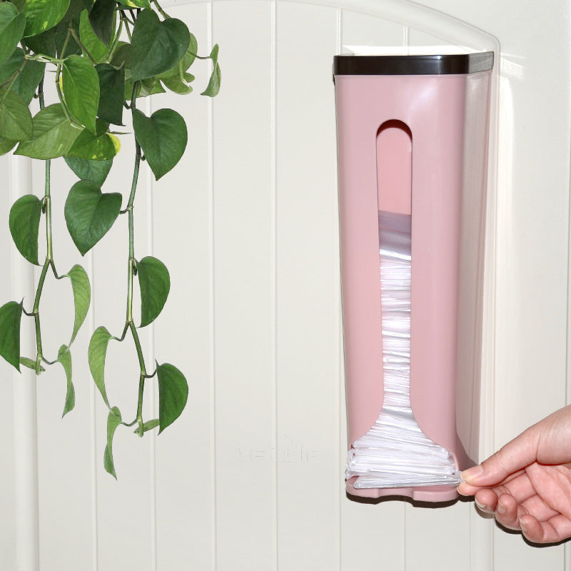 Plastic Bag Storage Box – Wall Mounted Dispenser for Grocery Bags