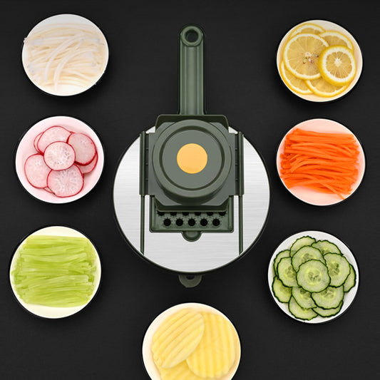 Multifunctional Vegetable Cutter – 8-in-1 Slicer & Kitchen Prep Tool