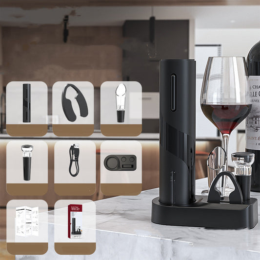 lectric Wine Bottle Opener – USB Rechargeable Automatic Corkscrew